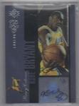 1999-00 SP Authentic - Autographed Buybacks #PC18 Kobe Bryant AU, SN1 1996-97 SP - Premium Collection