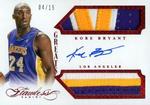 2013-14 Panini Flawless - Greats Dual Memorabilia Autographs Ruby #GR-KB Kobe Bryant AU, MEM, SN15