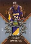 2007-08 Upper Deck Artifacts - Divisional Artifacts Silver Patch #DA-KB Kobe Bryant MEM, SN5 MEM: Game-Used Memorabilia (Patch)