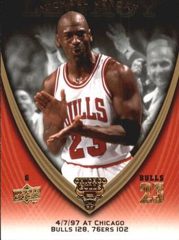 2008-09 Upper Deck Michael Jordan Legacy Collection #842 Michael Jordan - Game 842