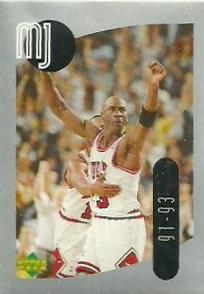 1998 Upper Deck Michael Jordan Stickers #36 Michael Jordan