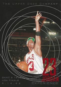 1996 Upper Deck 23 Nights: The Jordan Experience Jumbo #14 Michael Jordan