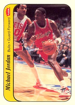 1986-87 Fleer - Stickers #8 Michael Jordan