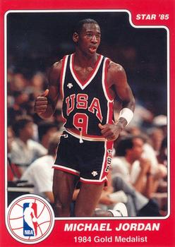 1984-85 Star Olympic Michael Jordan (Unlicensed) #10 Michael Jordan