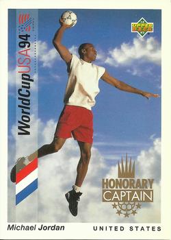 1993 Upper Deck World Cup Preview English/Spanish - Honorary Captains #HC3 Michael Jordan