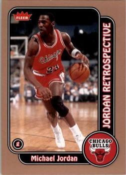 2008-09 Fleer - Michael Jordan Retrospective Glossy #MJ-3 Michael Jordan
