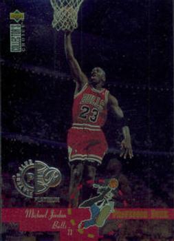 1995-96 Collector's Choice - Player's Club Platinum #195 Michael Jordan