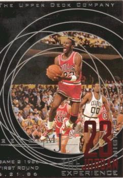 1998 Upper Deck Michael Jordan Career Collection #35 Michael Jordan/MJ Retro 95-96 23 Nights