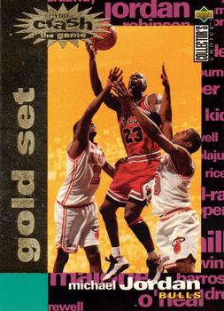 1995-96 Collector's Choice - You Crash the Game Gold Exchange: Scoring #C1 Michael Jordan
