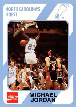 1989 Collegiate Collection North Carolina's Finest #15 Michael Jordan