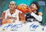 2019-20 Hoops - Hoops Art Signatures #HA-KJ Kobe Bryant / Ja Morant AU