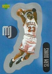 1998 Upper Deck Michael Jordan Stickers - Stick-Ums #SU29 Michael Jordan