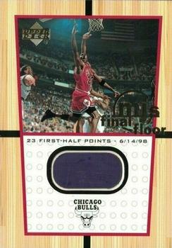 1999-00 Upper Deck - MJ's Final Floor #FF5 Michael Jordan - 23 First-half points