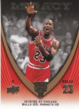 2008-09 Upper Deck Michael Jordan Legacy Collection #608 Michael Jordan - Game 608