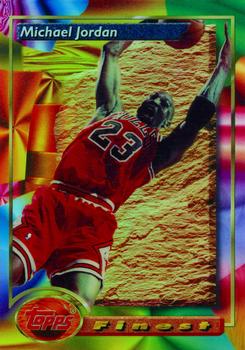 1993-94 Finest - Refractors #1 Michael Jordan