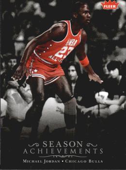 2007 Fleer Michael Jordan - Season Achievements #SH21 Michael Jordan - 1/25/98
