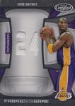 2009-10 Panini Certified - Fabric of the Game Jersey Number #FOG-KB Kobe Bryant MEM, SN99