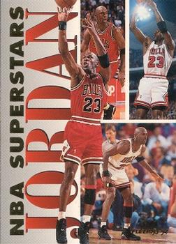 1993-94 Fleer - NBA Superstars #7 Michael Jordan