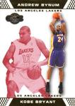 2007-08 Topps Co-Signers - Gold Red #24 Kobe Bryant / Andrew Bynum SN109