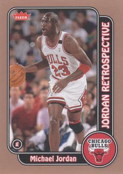 2008-09 Fleer - Michael Jordan Retrospective Glossy #MJ-9 Michael Jordan