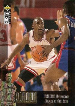1995-96 Collector's Choice - The Jordan Collection #JC3 Michael Jordan - 1988 NBA Defensive Player of the Year