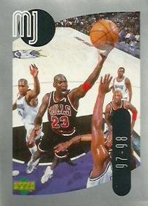 1998 Upper Deck Michael Jordan Stickers #54 Michael Jordan