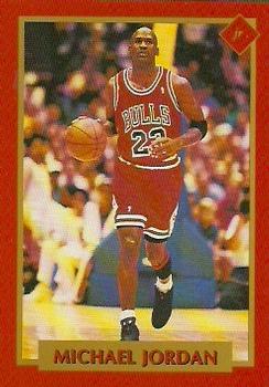 1991 Tuff Stuff Jr. Special Issue NBA Finals #1 Michael Jordan