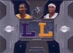 2007-08 SPx - Winning Materials Combos #WMC-KL Kobe Bryant / Lamar Odom MEM