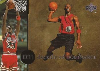 1994-95 Collector's Choice Italian - Michael Jordan Rare Air Decade of Dominance #J5 Michael Jordan