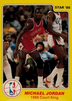 1986 Star Court Kings #18 Michael Jordan