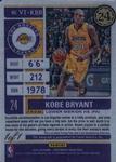 2019-20 Panini Contenders - Veteran Season Ticket Printing Plate Black #VT-KBR Kobe Bryant AU, SN1