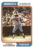 1974 O-Pee-Chee #400 Harmon Killebrew