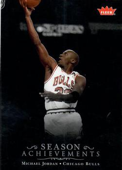 2007 Fleer Michael Jordan - Season Achievements #SH40 Michael Jordan - 2/3/92