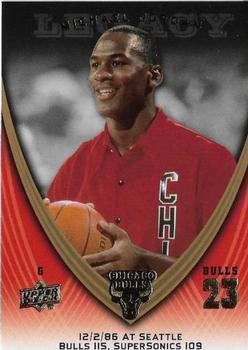 2008-09 Upper Deck Michael Jordan Legacy Collection #114 Michael Jordan - Game 114