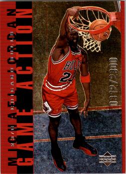1998 Upper Deck Michael Jordan Living Legend - Game Action Red #G15 Michael Jordan