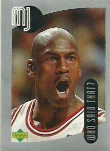 1998 Upper Deck Michael Jordan Stickers #105 Michael Jordan