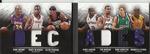 2013-14 Panini Preferred - Decades Memorabilia #1 Tim Duncan / Tracy McGrady / Allen Iverson / Dirk Nowitzki / Kobe Bryant / Shaquille O'Neal / Vince Carter MEM, SN199