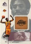 2000-01 SP Game Floor - Authentic Floor #KB2 Kobe Bryant MEM