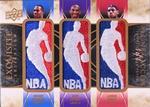 2009-10 Upper Deck Exquisite Collection - All-NBA Access Triple Logos #TL-BJH Dwight Howard / LeBron James / Kobe Bryant MEM, SN1