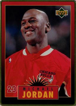 1996 Upper Deck Michael Jordan Metal (5 Cards) #1 Michael Jordan