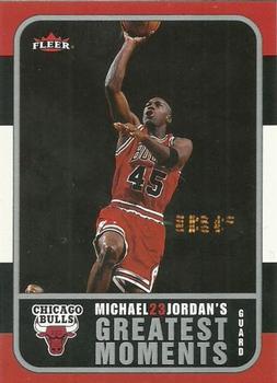 2006-07 Fleer - Jordan's Greatest Moments #MJ-8 Michael Jordan