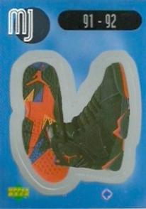 1998 Upper Deck Michael Jordan Stickers - Stick-Ums #SU10 Michael Jordan