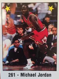 1988-89 Panini Stickers Spanish #261 Michael Jordan