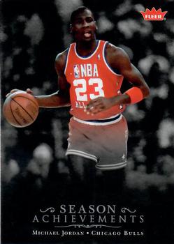 2007 Fleer Michael Jordan - Season Achievements #SH16 Michael Jordan - 4/3/88