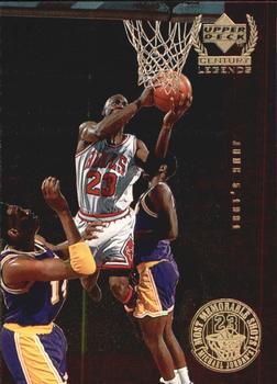 1998-99 Upper Deck Century Legends - MJ's Most Memorable Shots #MJ3 Michael Jordan