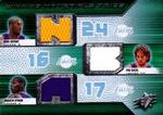 2008-09 SPx - Winning Materials Trios #WMT-BGB Kobe Bryant / Pau Gasol / Andrew Bynum MEM MEM: Game-Used Memorabilia; Gasol MEM is from Grizzlies