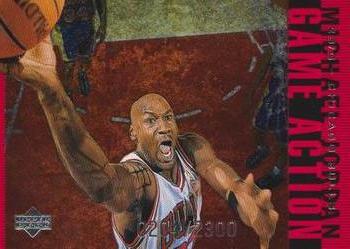 1998 Upper Deck Michael Jordan Living Legend - Game Action Red #G12 Michael Jordan