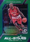 2017-18 Donruss Optic - All Stars Green #26 Kobe Bryant SN5
