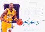 2017-18 Panini National Treasures - Hometown Heroes Platinum #HH-KBR Kobe Bryant AU, SN1