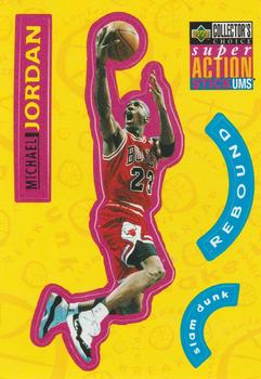 1996-97 Collector's Choice Italian - Stick Ums #S30 Michael Jordan